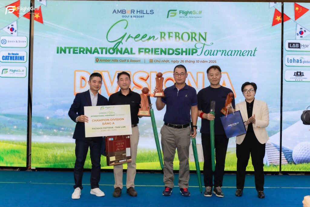 FlightGolf Tour đồng hành giải đấu