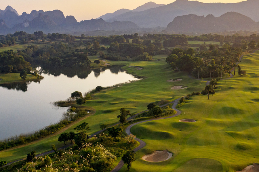 sân golf miền Bắc 
