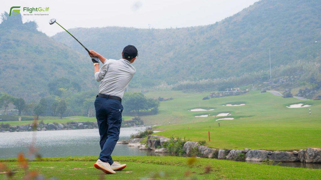sân golf miền Bắc 