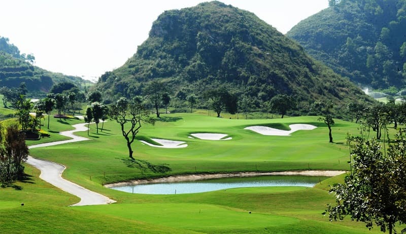 Sân golf giữ lại những vẻ đẹp vốn có của thiên nhiên
